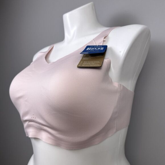 New Brooks Dare Underwire Run Bra Size 42DD Sports Rosewater 350078690